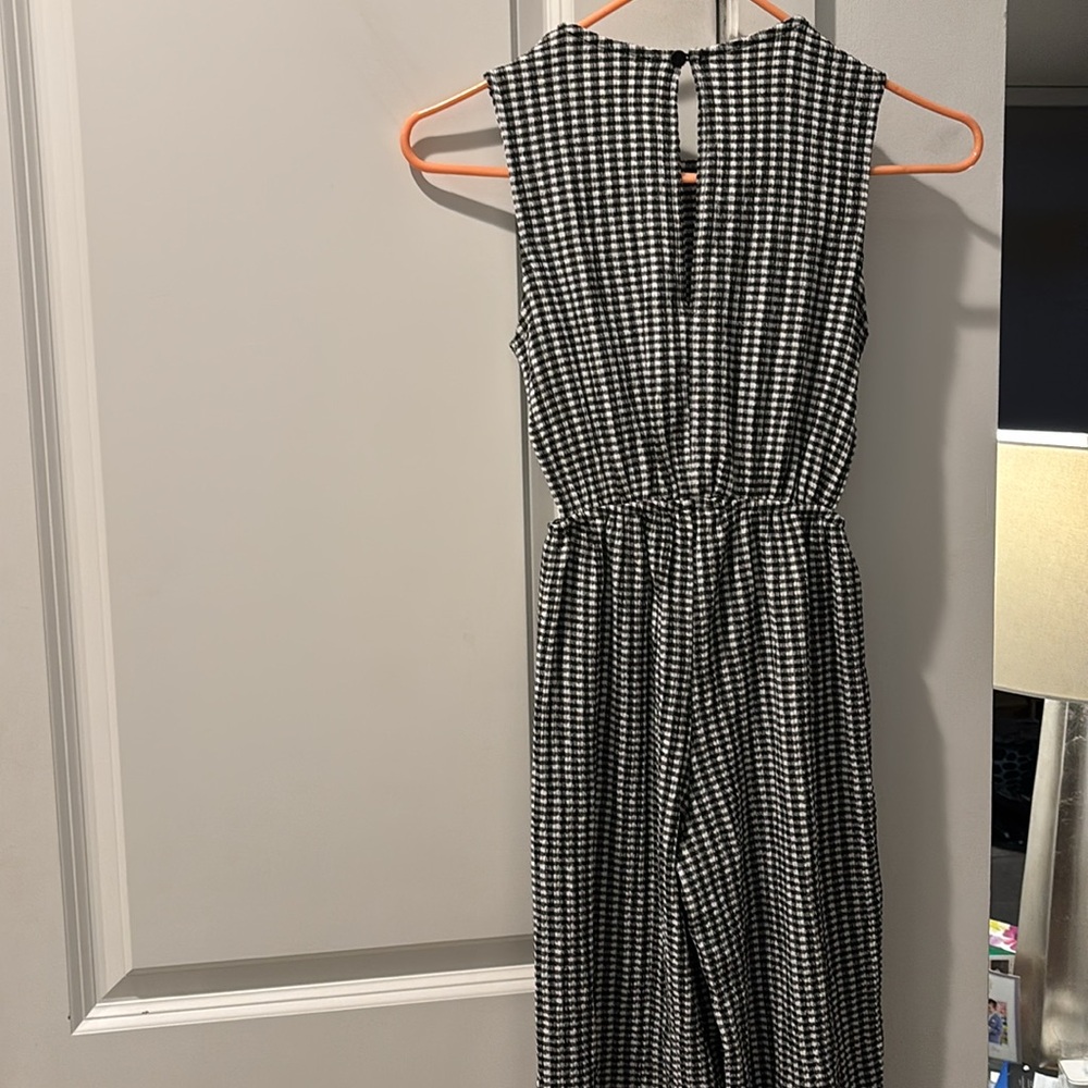 NWOT Zara Girls Gingham Jumper (size 10) - Picture 5 of 5